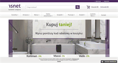 Desktop Screenshot of isnetlazienki.pl